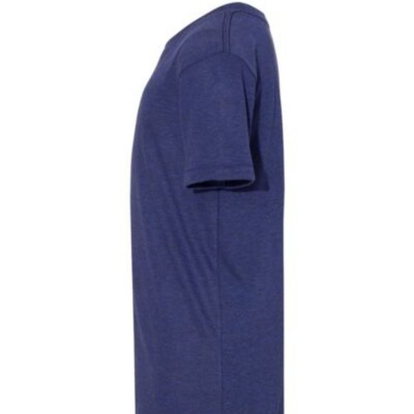 NWT AMERICAN APPAREL YOUTH UNISEX TRIBLEND TEE TRI-INDIGO 8 - Picture 5 of 10